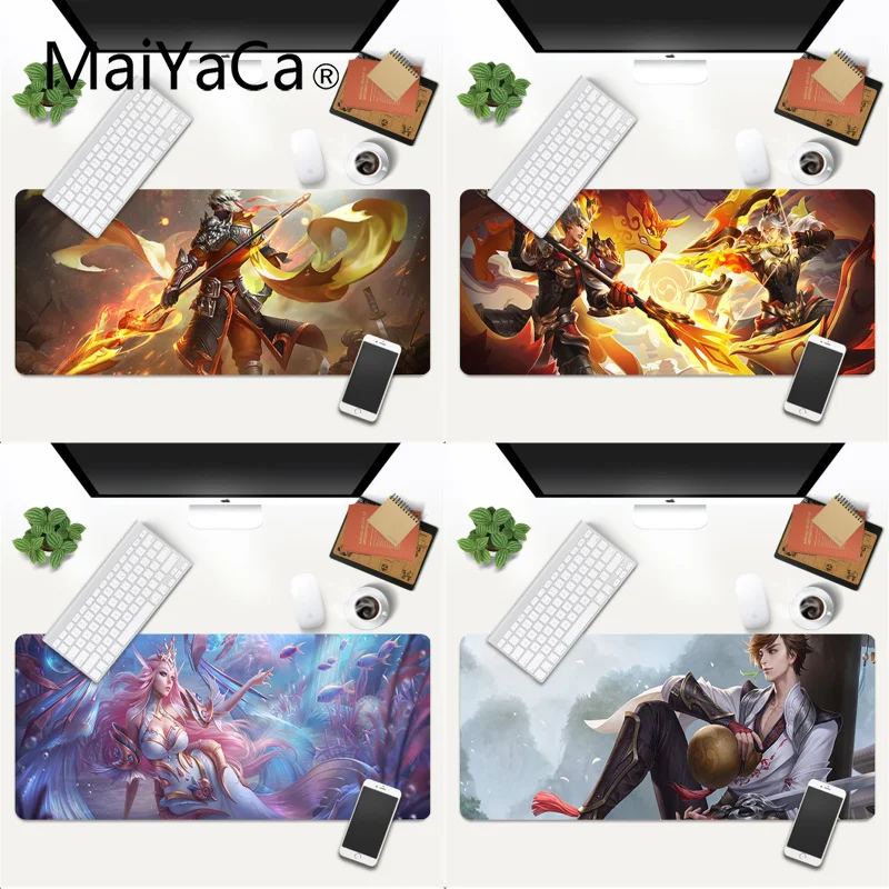 

Your Own Mats Arena Of Valor Office Mice Gamer Soft Mouse Pad Gaming Mouse Pad Large Deak Mat 700x300mm for overwatch/cs go