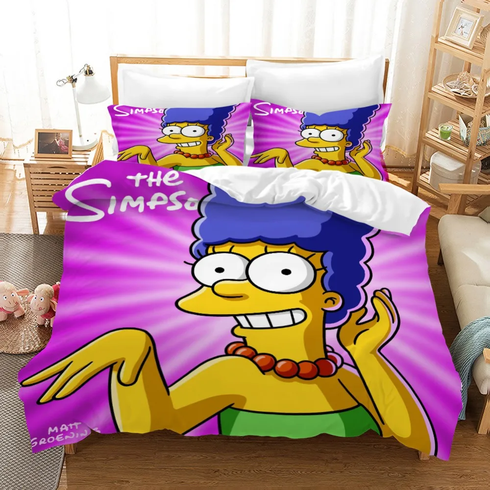

Anime Character Comforter Set Pillowcase Funny Cartoon Bedding Set Queen King Single Duvet Cover Set Home Bed Linen Set Boy Gift