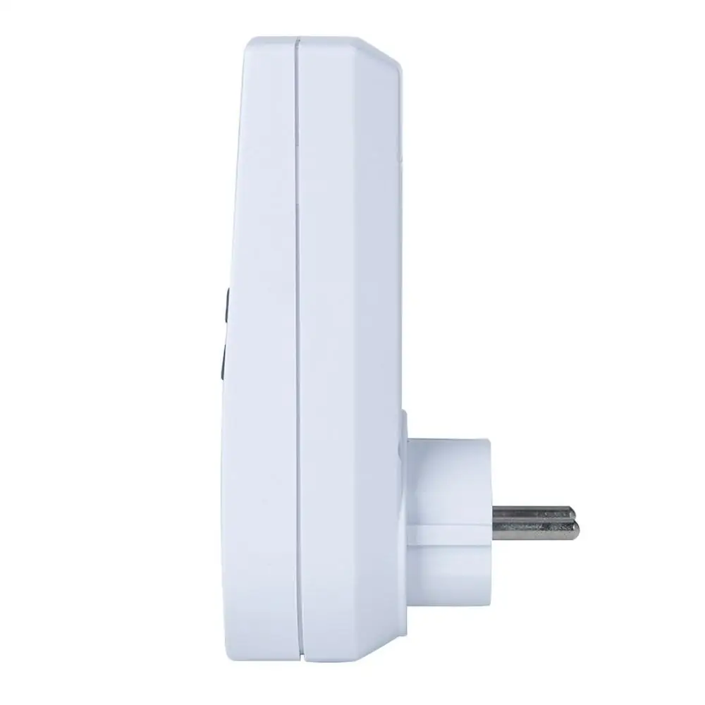 Digital Big Screen Timer Switch Socket Timer Power Meter Electronic Outlet Socket Programmable Setting for Kitchen