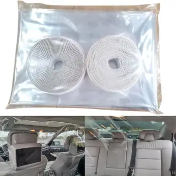 

Car Protective Film Transparent Self-Adhesive Taxi Film Protective Cover Partition Protection Screen Auto Interior Accessories