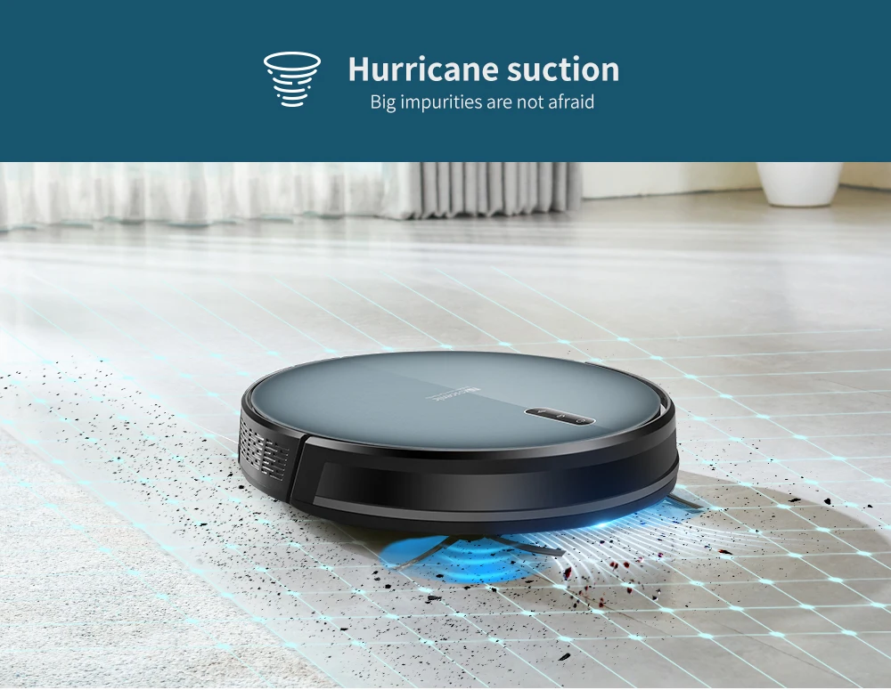 2020 Version Proscenic 830T Robot Vacuum Cleaner (3 in 1 Saugroboter mit Wischfunktion) APP Control Water Tank Large Dust Box05