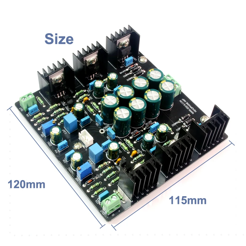 JLH 1969 Class A Power Amplifier Audio Board Dual Channel Preamplifier Headphone amplificador Single Ended Pre AMP