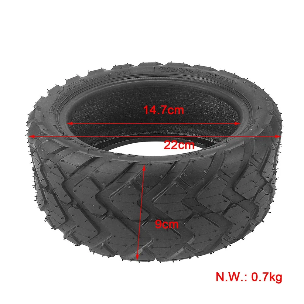 Kick Scooter Vacuum Tires Thickened Widened 10X3.0 6 80 60 6 Tubeless