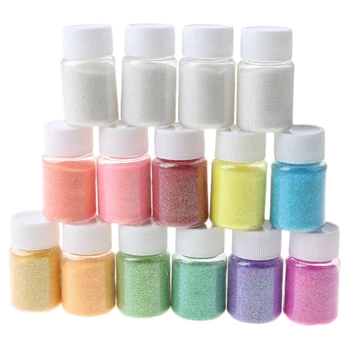 

15 Color Shiny Sequins Glitter DIY Crystal Epoxy Filler Slime Dye Powder Pearl Pigments Colorants Soap Candle Resin Jewelry Art