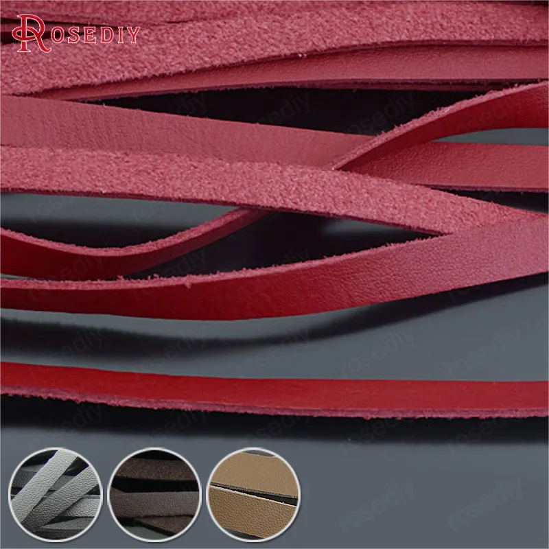 

(B116)5 pieces Length 1 Meter,Thickness 5mm 8mm 10mm Imitation Leather Single-sided Simulation Skin Square Cord