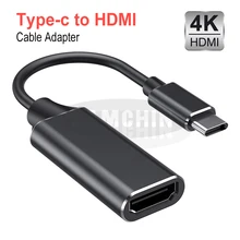 4K type-C к HDMI концентратор адаптер для MacBook samsung Galaxy S10/S9 huawei mate 20 P20 Pro USB-C type C к USB HDMI