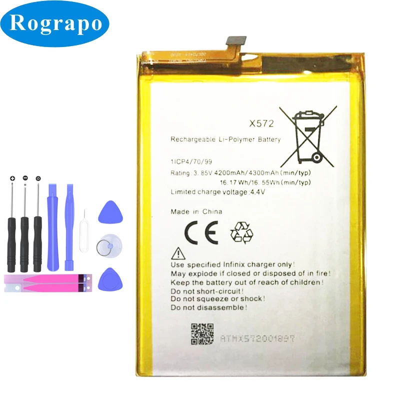 3.85v 4200mah Replacement Mobile Phone Battery For Infinix Note 4 X572