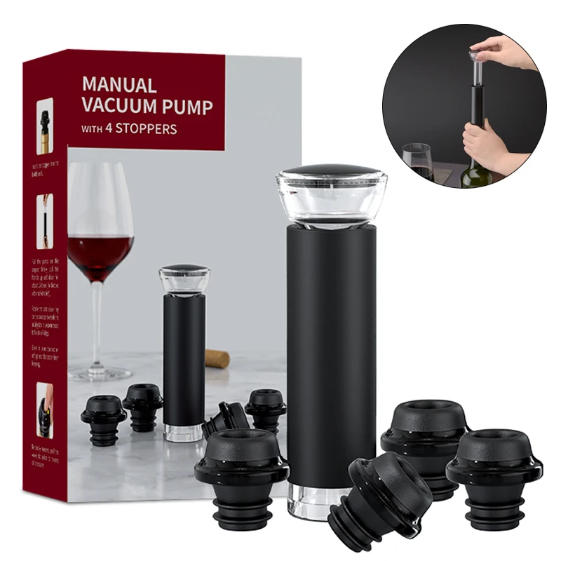 Wine Vacuum Stopper Accessories Vacuum Wine Bottle Stopper Vacuum Bottle Wine Pump Wine