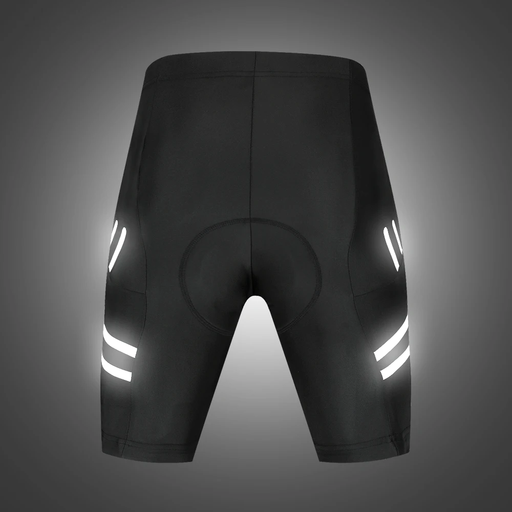 WOSAWE Светоотражающие 5D мягкие велосипедные шорты противоударные для