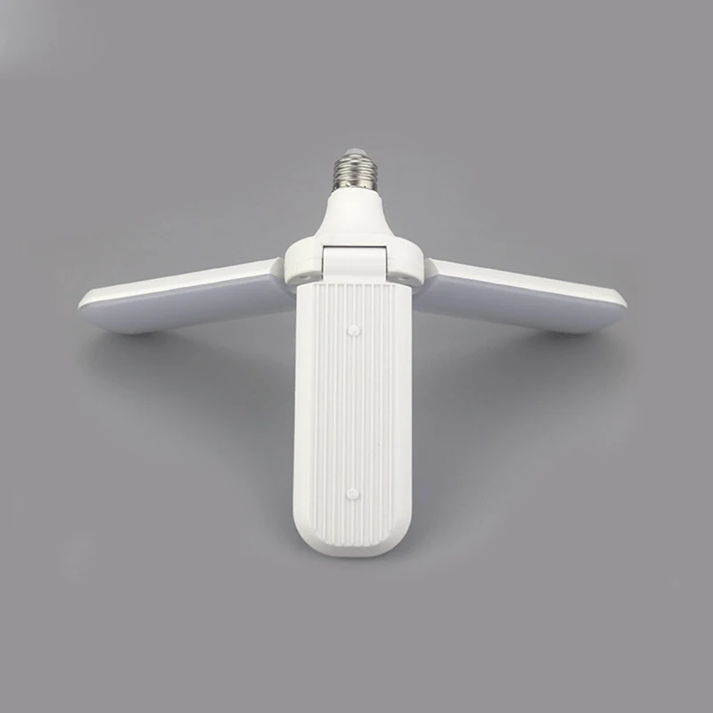 60W 36W E27 B22 светодиодный лампы SMD2835 супер яркий Складной вентилятор угол лезвия