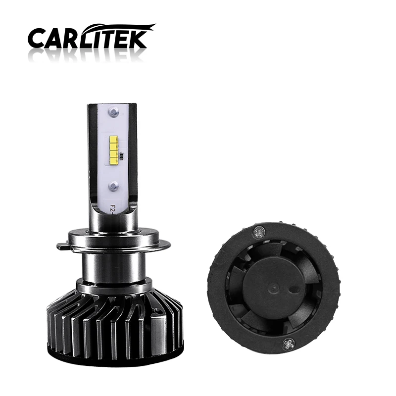 CARLitek Led 4 стороны Led H7 H4 Led Turbo 12 в автомобильный Автомобильный головной светильник лампа H 11 Led HB4 HB3 H7 H8 противотуманный головной светильник 6500K