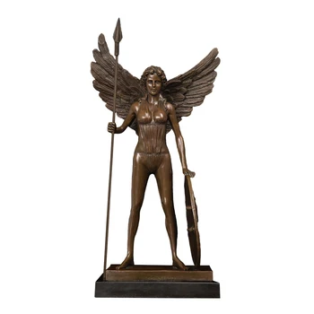 

[MGT] Western Greek mythology casting bronze Female ares art statue for desk decoration