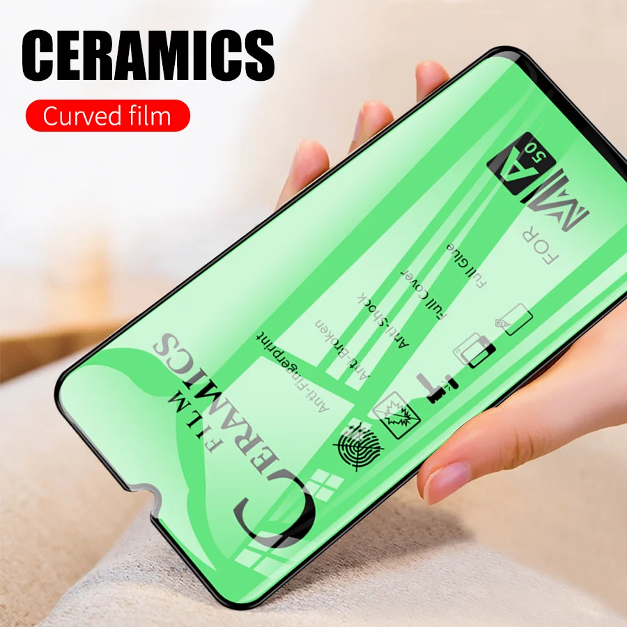 Керамическое мягкое закаленное стекло для Xiaomi Mi Redmi Note 9 9s 8 7 6 Pro Max 8A 7A 6A 9T K20 A3
