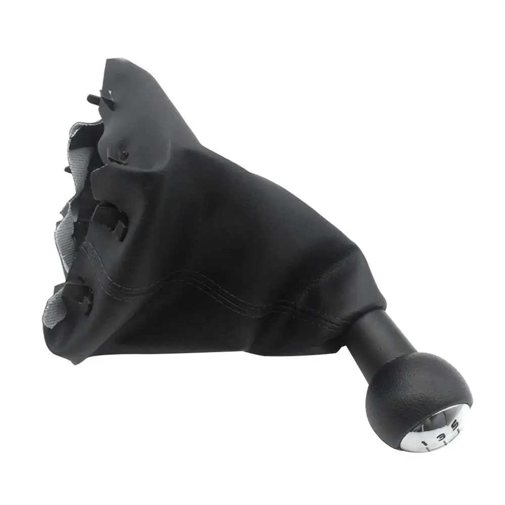 Car Gear Knob 5 Speed Shift Shifter Lever Gaiter Boot for Peugeot 307 207 406 Citroen C3 C4 C5 | Автомобили и мотоциклы