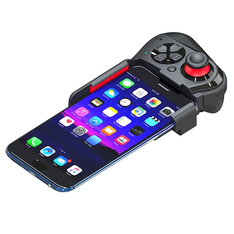  MOCUTE-059 One-Handed Wireless Bluetooth Gamepad For Android IOS Phone PUBG Game Pad Rechargeable G