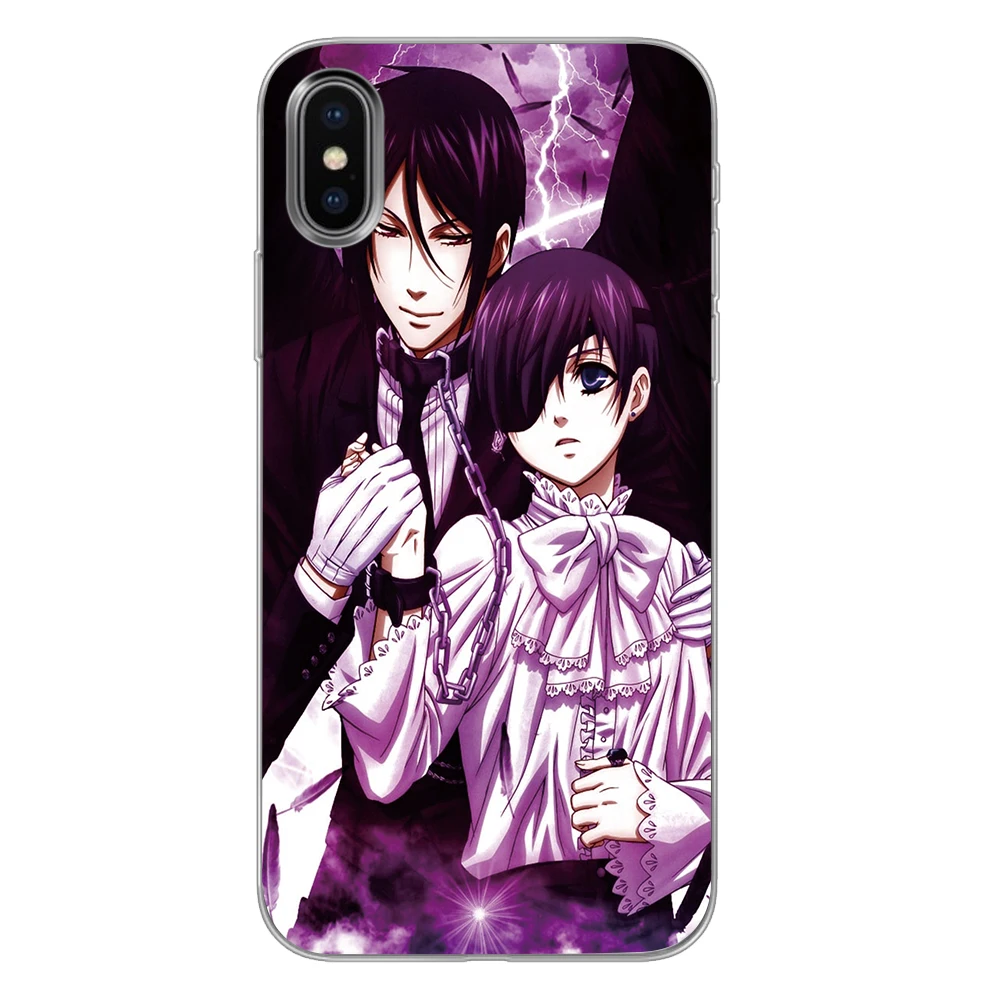 12 Черные силиконовые чехлы для телефонов Butler для iPhone 5 5S SE 6 6s 7 8 Plus X XS Max XR задняя крышка - Цвет: 12