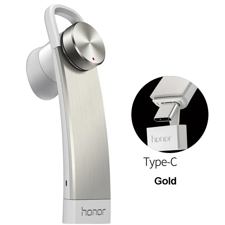 Huawei Honor AM07, наушники, форма свистка, Bluetooth 4,1, беспроводная стереофоническая Музыкальная гарнитура, беспроводные наушники для mate 10 P20 Pro - Цвет: Type C gold