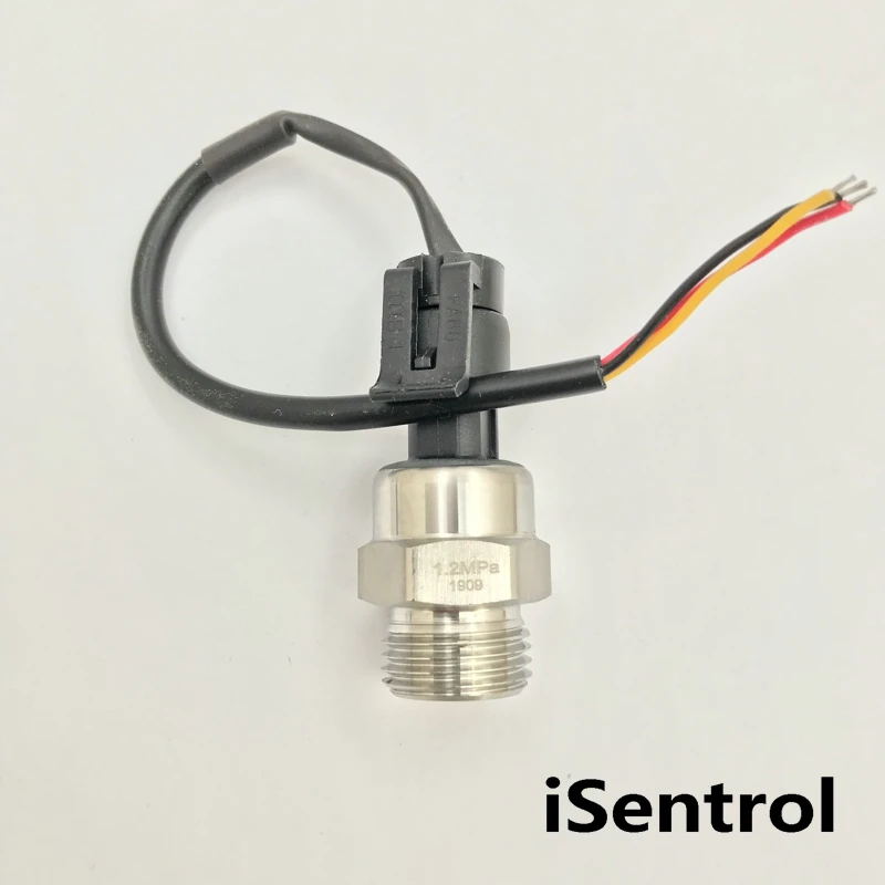 Датчик давления передатчик G1/" SUS304 нержавеющая сталь DC 5V 0-1,2 MPa/0-174 PSI для воды, газа, масла
