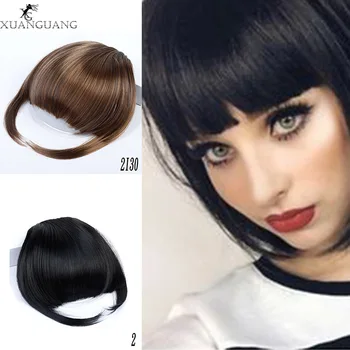 

XUANGUANG Fashion bangs for women bangs Short bangs Neat bangs Hair hair accessories Bangs extension