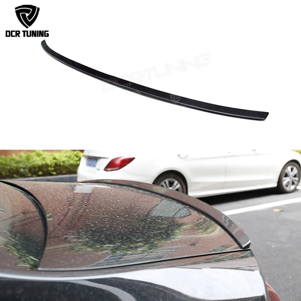 

C7 A6 Spoiler S6 Style Carbon Fiber Spoiler Rear Trunk Wing For Audi A6 C7 / 4G 2012 - UP Fit 4-Door Sedan Only
