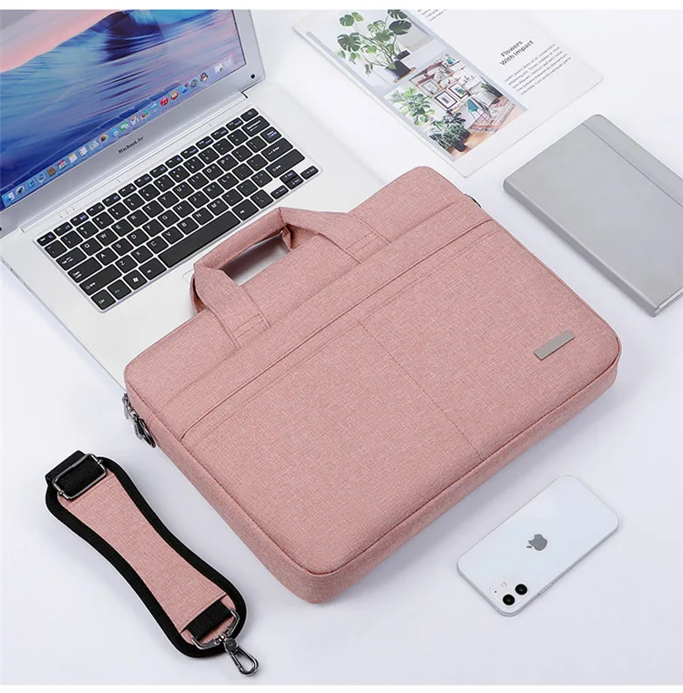 best laptop bags Laptop Case 13.3 14 15.6 16.1 Inch One Shoulder Laptop Case for MacBook Air Pro Lenovo Dell Huawei Handbag Briefcase laptop backpack