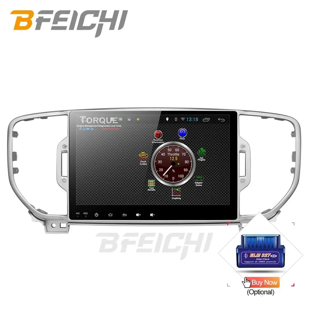 Discount PX30 new car dvd for KIA sportage 2016 2017 kx5 with car radio stereo multimedia player navigation Android 8.1 wifi media player 3