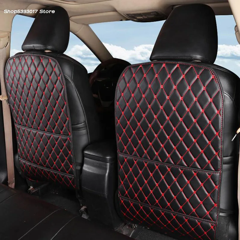 Для Skoda Kodiaq 2017 2018 2019 2020 2021 заднего сиденья анти-kick коврик все включено Pad крышка