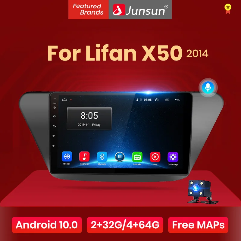 Junsun V1 Android 10 ИИ Голосовое управление 4G DSP автомобильное Радио мультимедийный