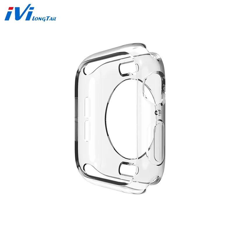 Чехол для apple watch series 5 4 3 2 1 тонкий чехол из ТПУ блестящий iWatch 38 42 40 44 мм|Бамперы| |