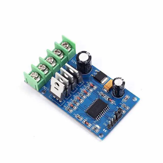 

A23-- 170W High Power H-Bridge Motor Driver Module NMOS Brake Duty Cycle for DC 5-40V Motor 4 External NMOS