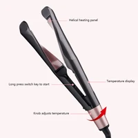 2 In1 Professional Hair Straightener Hair Crimper Dry/Wet Hair Straightening Curling Comb Iron Hair Flat Ceramic Styling Tools 6