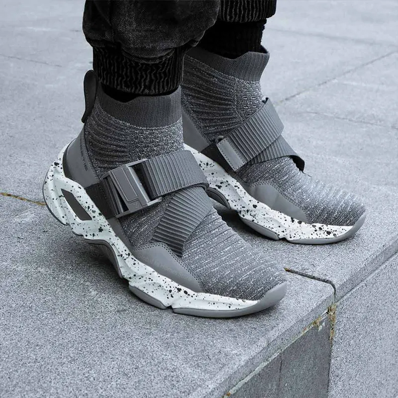  Xiaomi Mijia FREETIE magic belt buckle trend flying woven old shoes increased tide shoes running wi