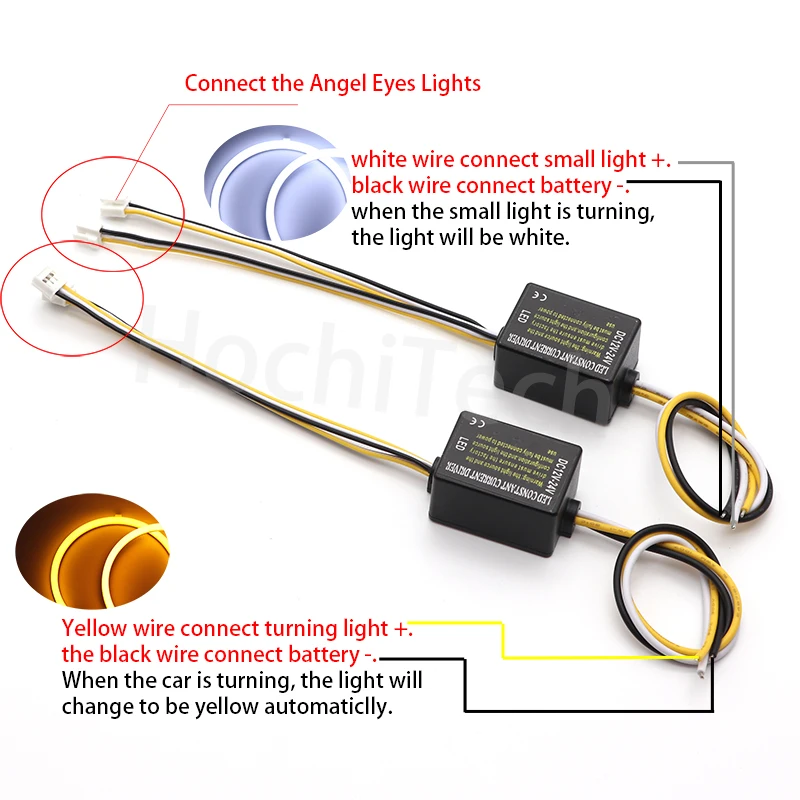 Clignotants LED moto - Compact Universal Fit - V1 (paire) – Custom LED