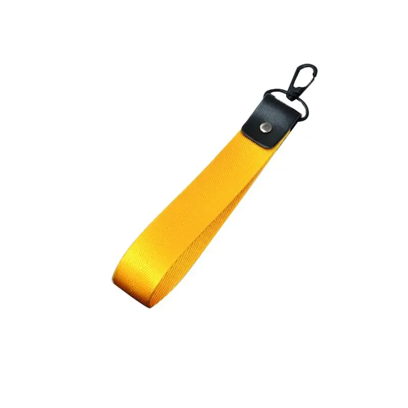 Регулируемый ручной ремешок для запястья для телефона камеры USB флеш-накопители ключи Keycord ID Card брелок - Цвет: Y