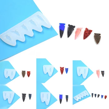 

1Pcs Ancient Stone Pendant Silicon Mold DIY Handmade Epoxy Resin Mould Jewelry Craft