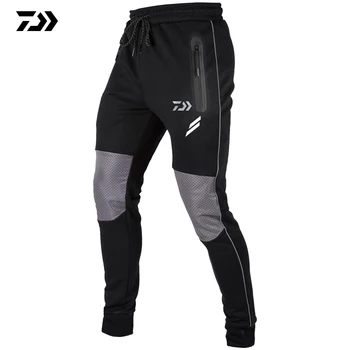 

Daiwa Fishing Pants Waterproof Quick Dry Trekking Tactical Pants for Men Elastic Camping Hiking Fishing Climbing Trousers