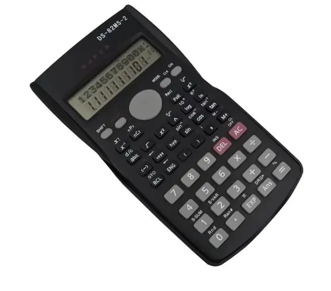 Калькулятор для студенческого осмотра, Научная функция, калькулятор, внешний сухой аккумулятор, многофункциональный научный калькулятор