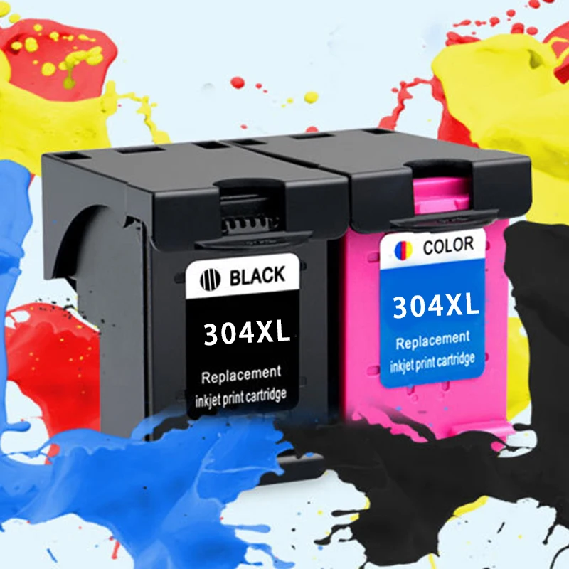 Картриджи для принтера, коробка для hp 304XL Deskjet 2620 2630 2632 2633 2634 3720, прочная совместимость, стабильное качество