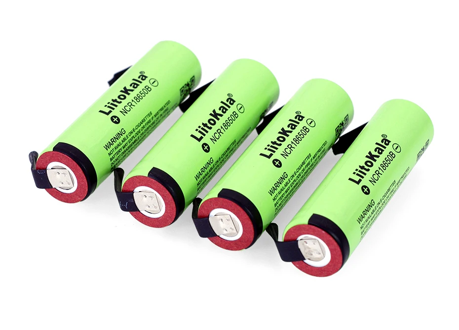 Liitokala Original NCR18650B 3.7V 3400mAh 18650 Rechargeable lithium battery+ DIY nickel batteries