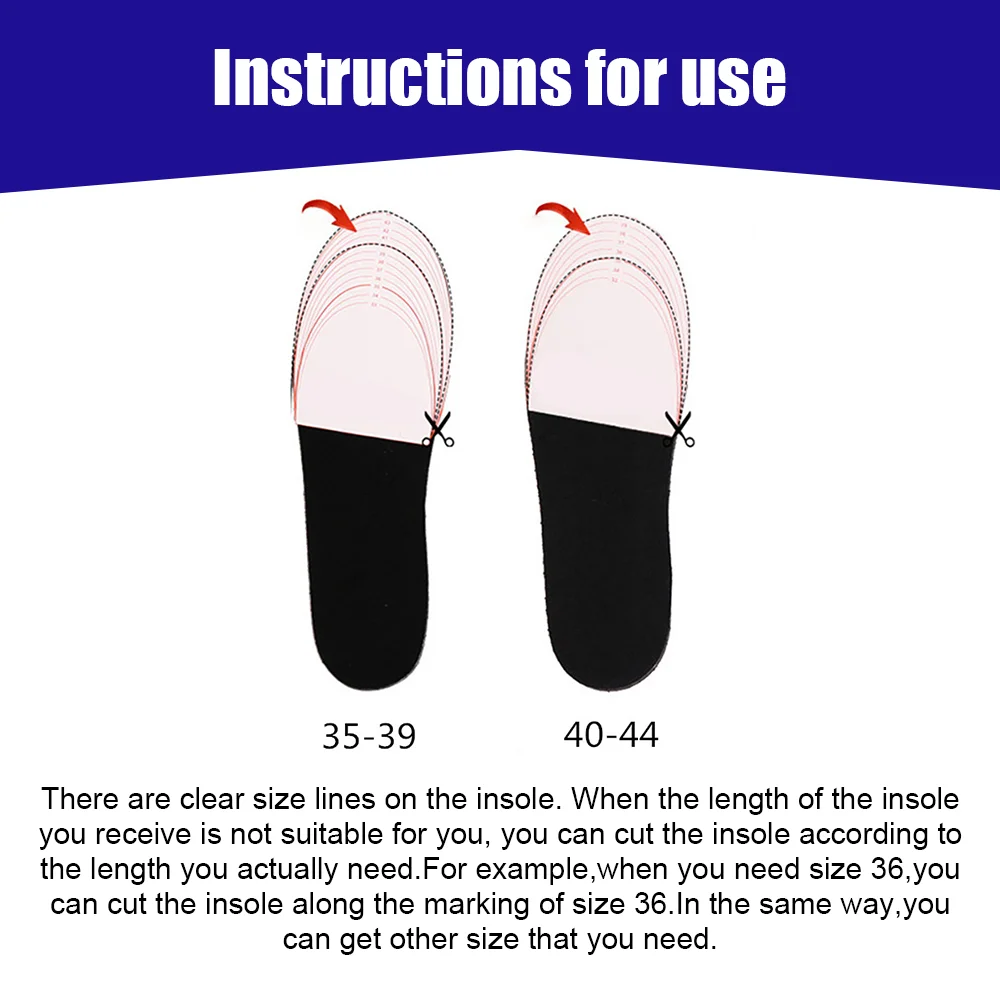 2 шт USB стельки для обуви с подогревом, электрические стельки для ног с подогревом, зимние уличные спортивные стельки, теплые зимние стельки с подогревом