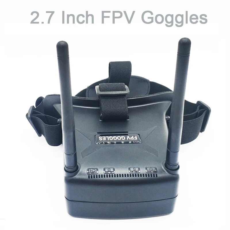 5,8G 40CH двойные антенны FPV очки монитор видео очки гарнитура HD для гонок Дрон с 5,8G 25mW видео передатчик камера