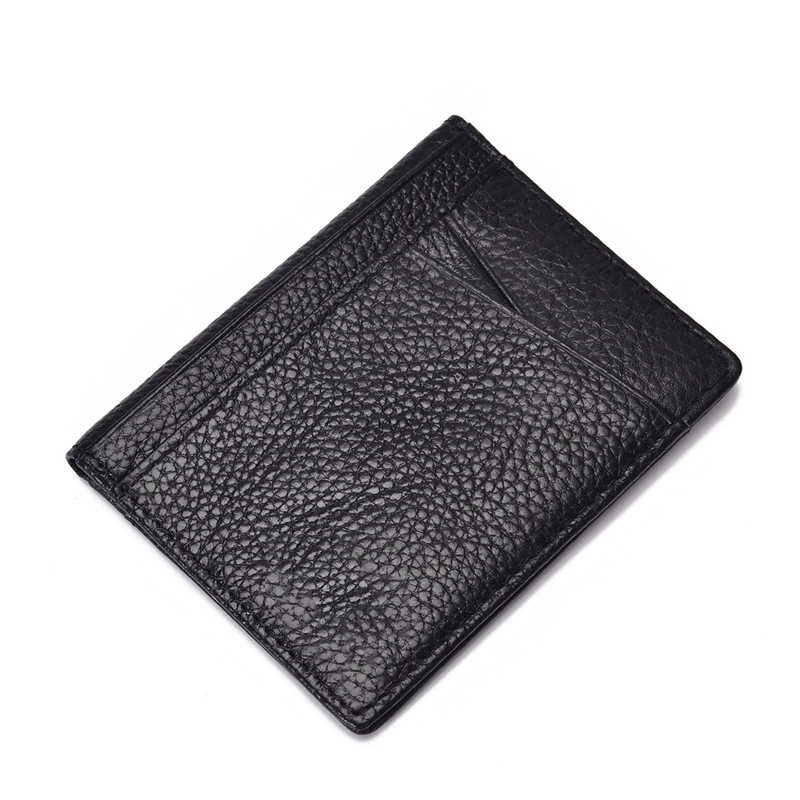 ZOVYVOL RFID держатель для карт, черный кошелек, коровья кожа, унисекс, кошелек для карт, высокое качество, Повседневный Кошелек, тонкий мини-кошелек