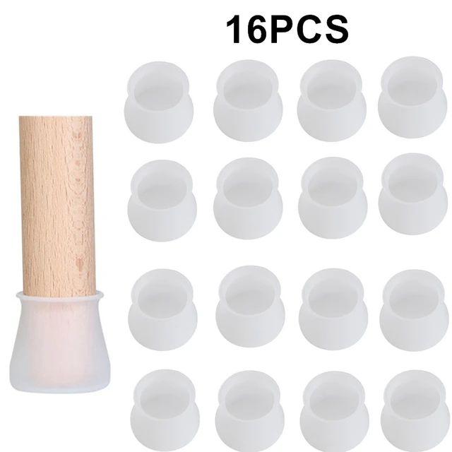 8 pièces Silicone Table et chaise couvre-pieds antidérapant