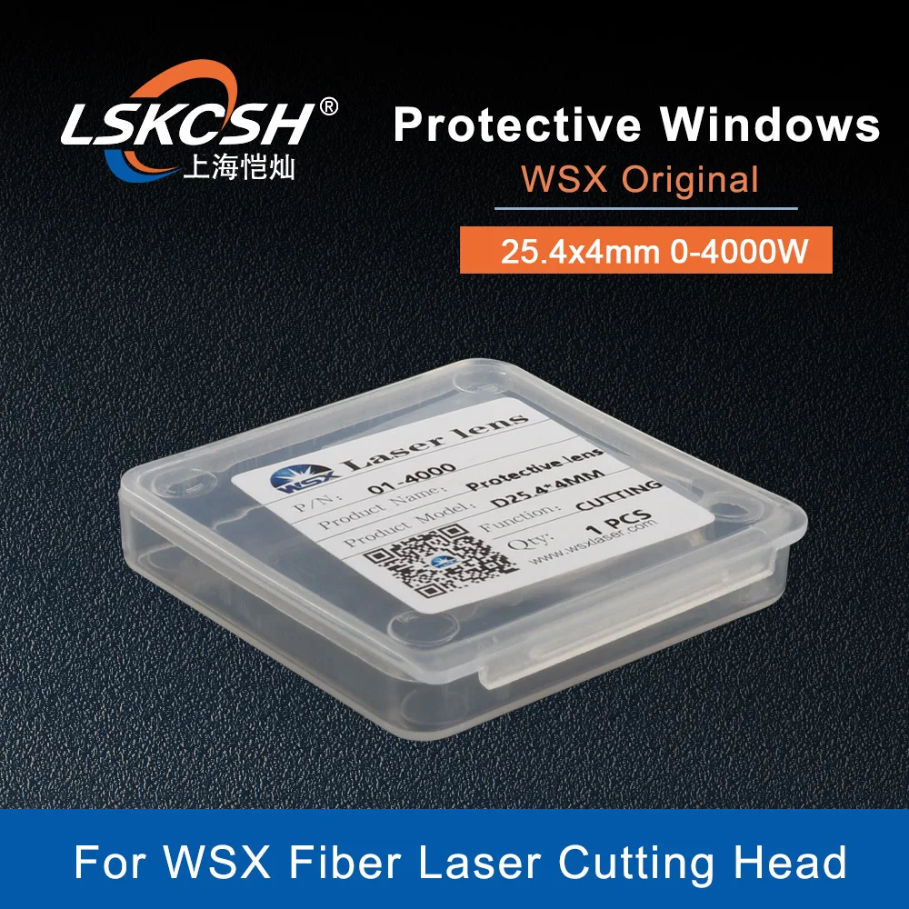 LSKCSH 10 шт./лот WSX оригинальные защитные линзы Windows D25.4 * 4 0-4 кВт 1064 нм для