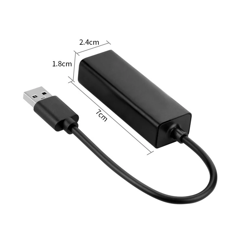 Сетевой адаптер USB 3 0 для Ethernet RJ45 Lan 10/100 Мбит/с коммутатора Nintendo|Сетевые карты| |