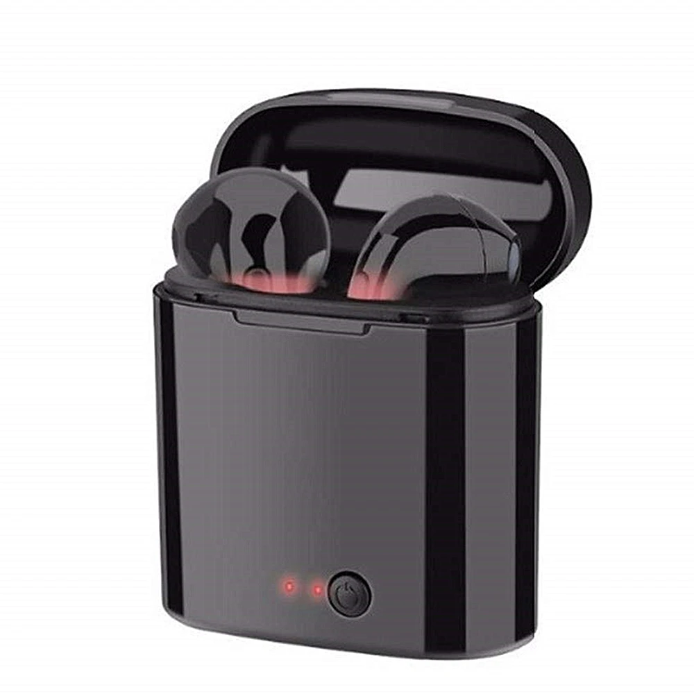 i7s TWS Wireless Earphone 3D Bluetooth5.0 Headphones Android Headset For Iphone 7 8 plus x xr Xiaomi Mi 9T Charging Box Sport |