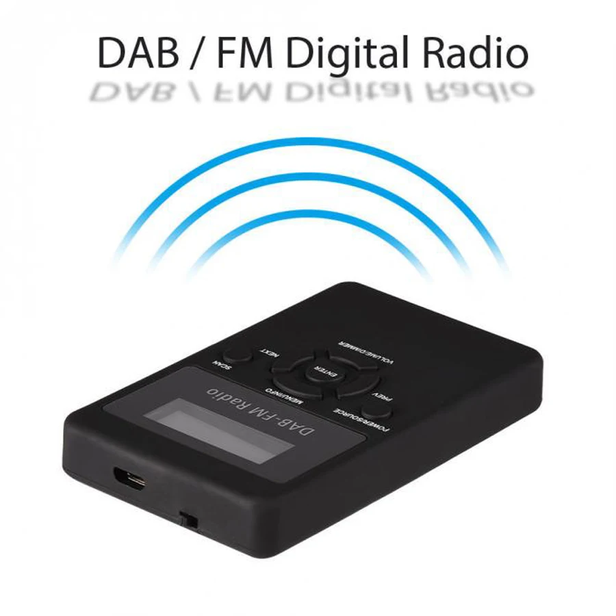 HanRongDa портативный цифровой DAB FM RDS Радиоприемник карманный стерео без потерь с