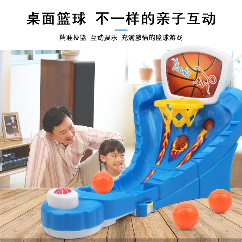 

Mini Finger Basketball Shooting Game Machine Parent And Child Interactive Tabletop Game Relaxation Handheld Basketball Education