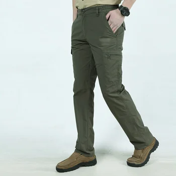 

Breathable Lightweight Waterproof Quick Dry Casual Pants Men Summer Army Military Style Trousers Men's Tactical Cargo Pants Male