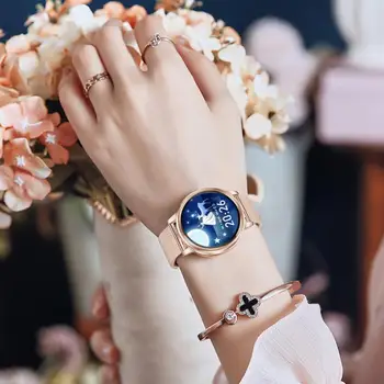 

MK20 Noble Smart Watches Remote Selfie Sleep Monitoring Heart Rate Blood Pressure Information Reminder Female Smart Watch Girl